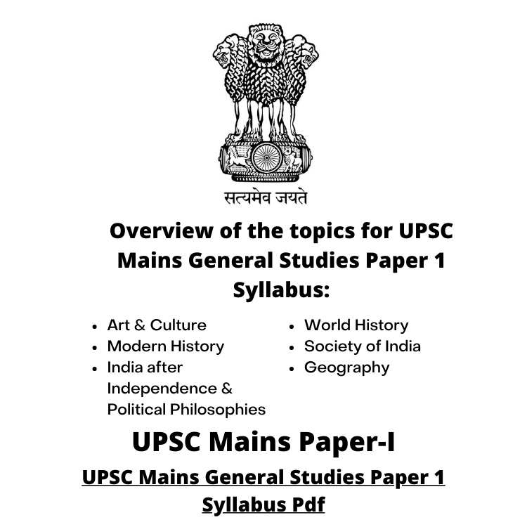 upsc mains paper 1 essay syllabus in hindi