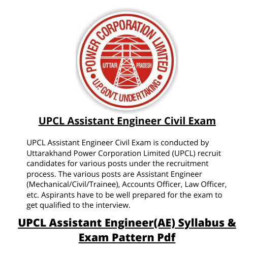 UPCL Assistant Engineer Civil Exam