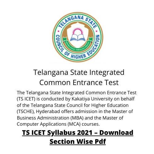 Telangana State Integrated Common Entrance Test