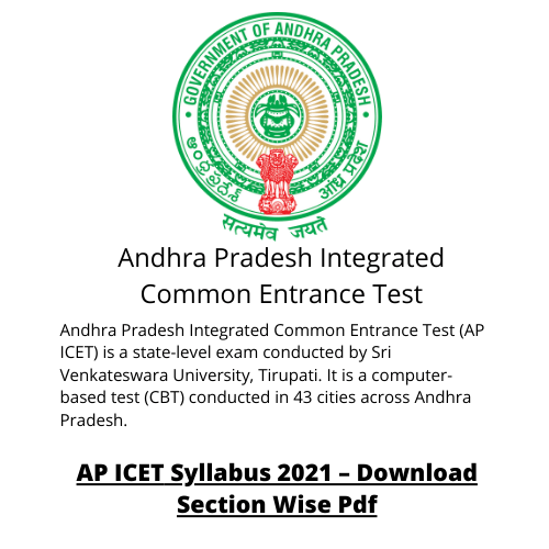 Andhra Pradesh Integrated Common Entrance Test