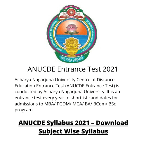 anucde assignments 2021