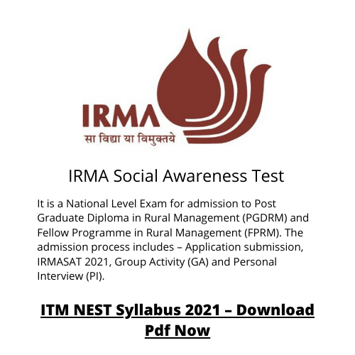 IRMA Social Awareness Test