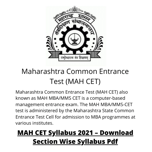 Maharashtra Common Entrance Test (MAH CET)