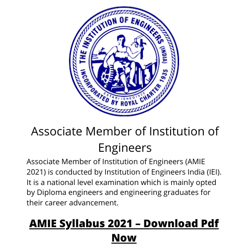 Associate Member of Institution of Engineers